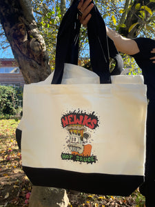 Exploding Head Tote Bag