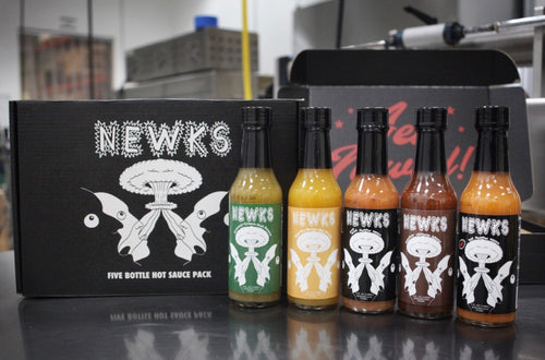 5 Bottle Hot Sauce Box!